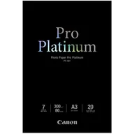 Papier do drukarek - Canon Papier fotograficzny PT-101 A3 300g 20 - Pro Platinum - 2768B017 - miniaturka - grafika 1