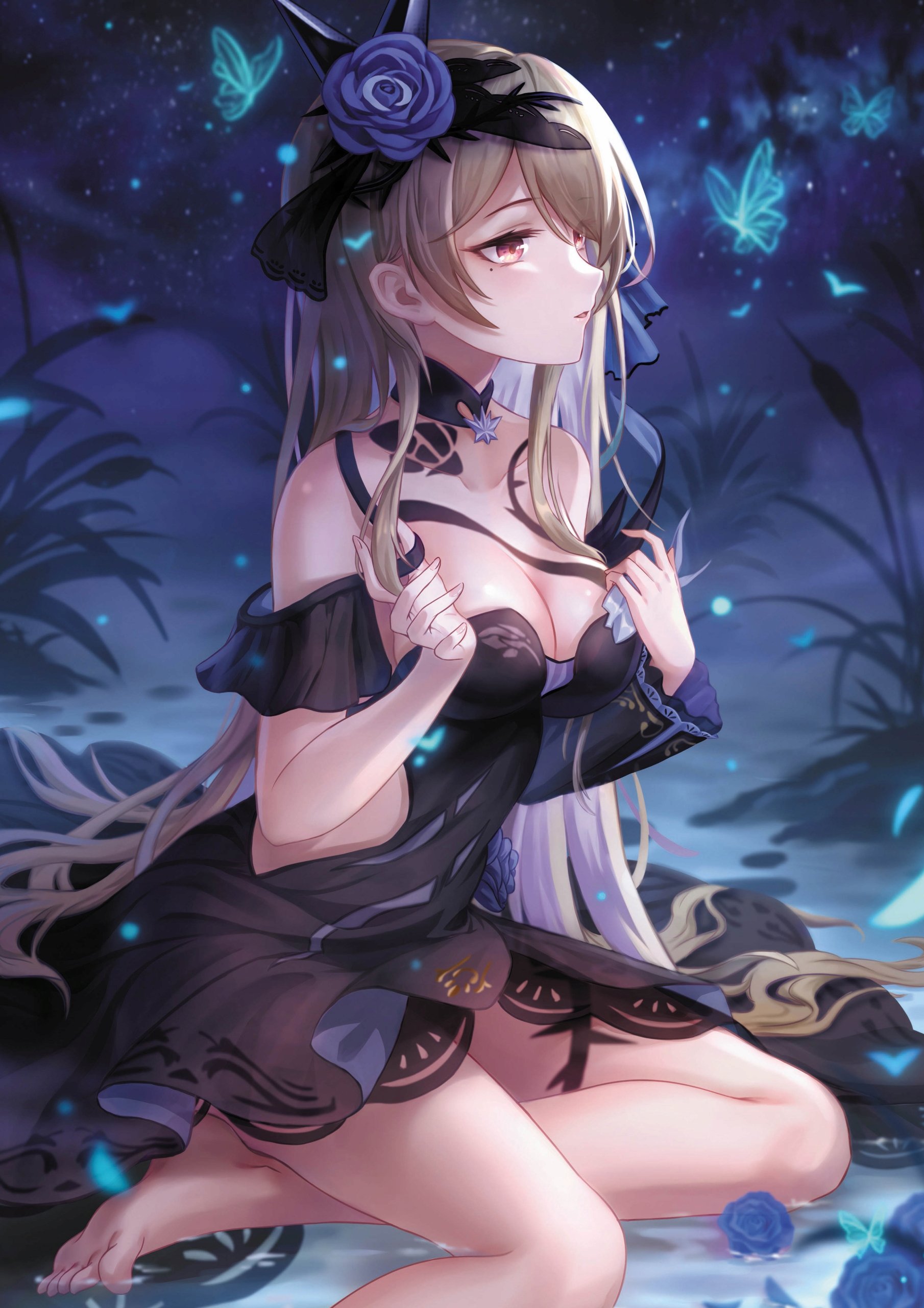 Plakat A3 Honkai Impact Anime Gra Rita Rossweisse