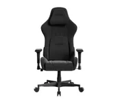 Fotele gamingowe - Hator Darkside 3 Fabric Size M Gamingowy do 100kg Tkanina Czarny - miniaturka - grafika 1