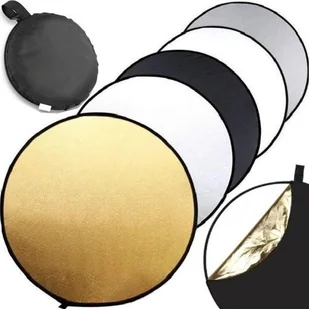 Blenda Retoo BLENDA FOTOGRAFICZNA 5W1 ZŁOTA SREBRNA DYFUZOR - Blendy fotograficzne - miniaturka - grafika 1