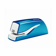 Zszywacze tapicerskie - Leitz Zszywacz elektryczny 5566 WOW - niebieski - miniaturka - grafika 1