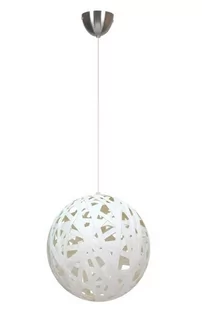 Candellux Lampa wisząca Frida 1x60W Biały (31-51127) - Lampy sufitowe - miniaturka - grafika 2