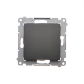 Inne akcesoria elektryczne - Przycisk pojedynczy Kontakt-Simon 54 DP1A.01/49 zwierny bez piktogramu moduł 16AX, 250V~, zaciski śrubowe - miniaturka - grafika 1