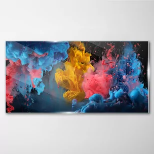 Obraz na Szkle Nowoczesny Abstrakcja 140x70 cm - Obrazy i zdjęcia na płótnie - miniaturka - grafika 1