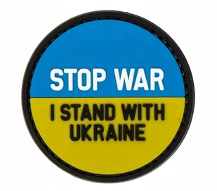 Gf Corp Naszywka Stop War - Stand With Ukraine - Pasmanteria - miniaturka - grafika 1