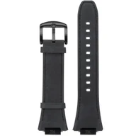 Akcesoria do smartwatchy - Ralph Giallo Pasek do etui na Apple Watch szary z czarną sprzączką - skórzany - miniaturka - grafika 1