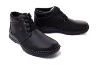 Botki męskie - RIEKER TEX 05305-00 black, trzewiki męskie - Rieker - miniaturka - grafika 1
