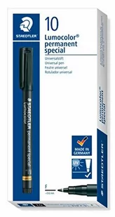 Staedtler FOLIOPIS LUMOCOLOR CZARNY S319F-9 - Markery permanentne - miniaturka - grafika 1