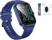 Smartwatch - Hoco z funkcją rozmowy Y27 niebieski - miniaturka - grafika 1