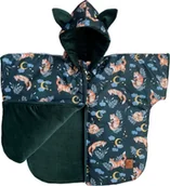 Foteliki samochodowe - FiGa Ponczo samochodowe zimowe FiGa LISKI M Wiek 2,5-8 lat - miniaturka - grafika 1