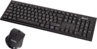 Zestawy myszka + klawiatura - Klawiatura + mysz Sandberg Wireless Office DesktopSet 631-20 - miniaturka - grafika 1