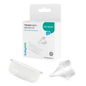 Laktatory - Babyono Twinny Kit I Zestaw Części Zamiennych Do Laktatora Twinny 2 El. Zaworek Membrana - miniaturka - grafika 1