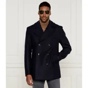 Płaszcze męskie - BOSS BLACK Wełniany płaszcz - miniaturka - grafika 1