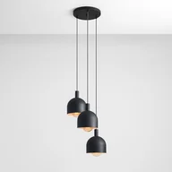 Lampy sufitowe - Aldex Beryl Ring lampa wisząca 3-punktowa czarna 976E1_R - miniaturka - grafika 1