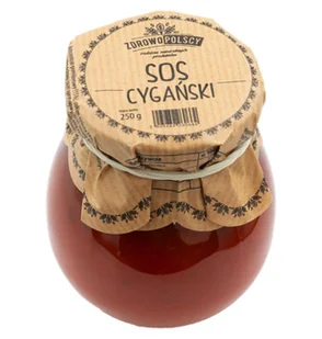 Zdrowopolscy Sos cygański 250g - Majonezy i dressingi - miniaturka - grafika 1