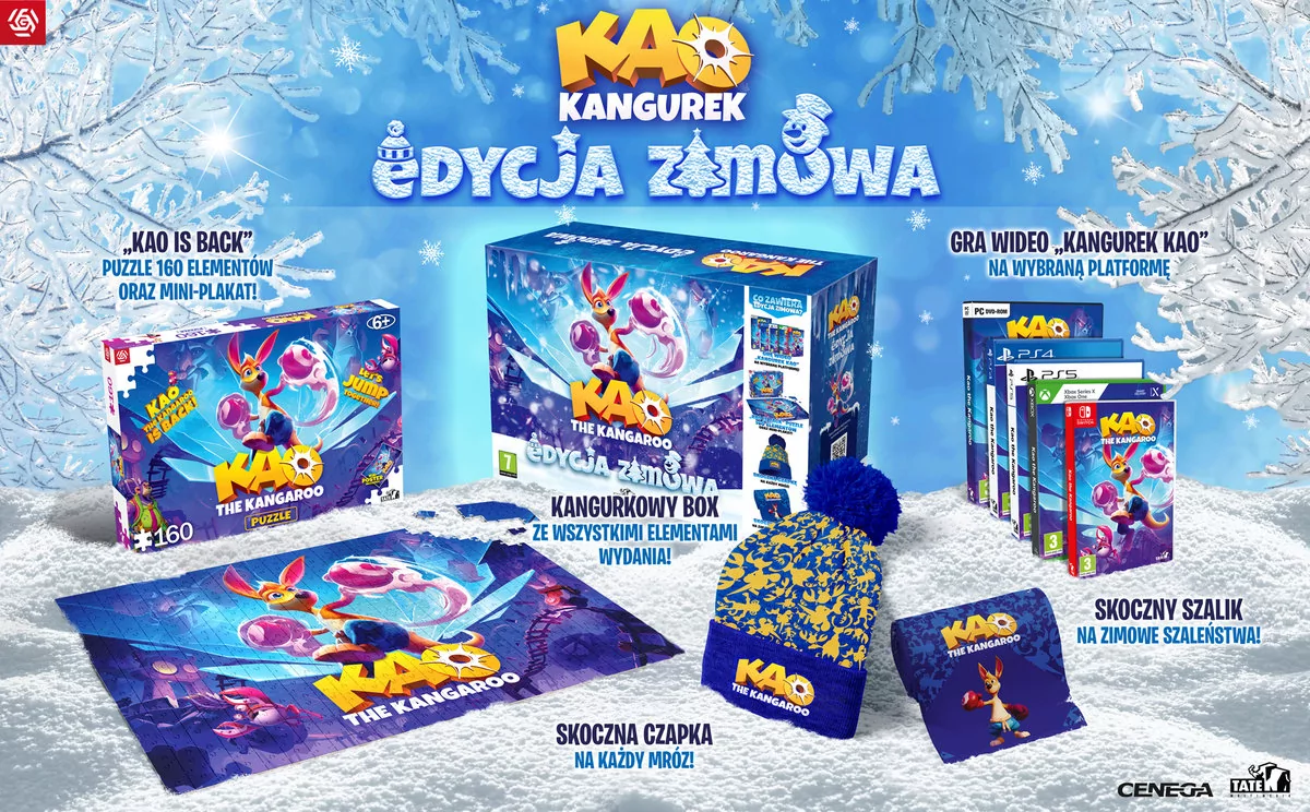 Kangurek Kao: Edycja Zimowa GRA PS5