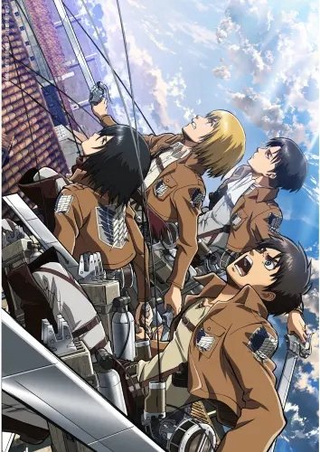Plakat Anime Attack on Titan aot_071 A2 (custom)