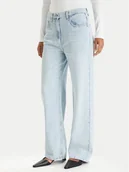 Spodnie damskie - Patrizia Pepe Jeansy 8P0818/D108-CB09 Niebieski Regular Fit - miniaturka - grafika 1