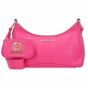 Zestawy szkolne - Love Moschino Quilted Tornister 29 cm fucsia - miniaturka - grafika 1