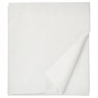 Prześcieradła - IKEA RÖNNVECKMAL Prześcieradło, biały, 150x260 cm - miniaturka - grafika 1