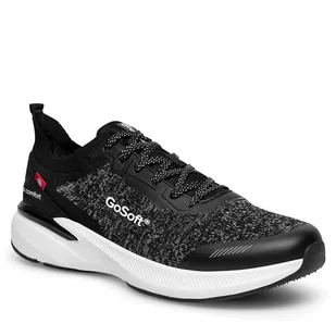 Sneakersy Go Soft MP-12 Czarny - Sneakersy męskie - miniaturka - grafika 1