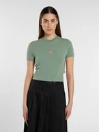 Koszulki i topy damskie - t-shirt donna dickies maple valley dk0a4xpo l191 sea spray - miniaturka - grafika 1