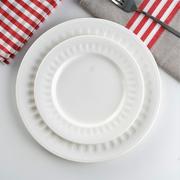 Serwisy obiadowe - Serwis Obiadowy Na 6 Osób Porcelanowy Mesyna White Villa Italia - miniaturka - grafika 1