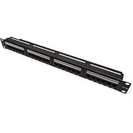 Szafy rack - Value Value VALUE 19&quot PatchPanel Cat6a 24 Ports UTP Black - miniaturka - grafika 1