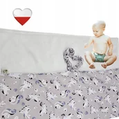 Inne akcesoria do pielęgnacji dzieci - Mata do przewijania JEDNOROŻCE Mata Wielorazowa NappiMe - miniaturka - grafika 1