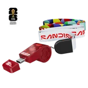 Pendrive - SanDisk USB-C Flash Drive: FIFA World Cup 2026 Canada Edition - 128GB, Red - SDCZIA-128G-G46R - miniaturka - grafika 1