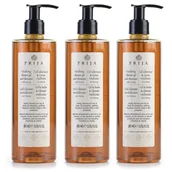 Szampony do włosów - Prija, 2w1 Szampon I Żel Pod Prysznic W Płynie Żeń-szeń, 3x380ml - miniaturka - grafika 1