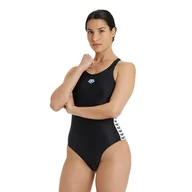 Stroje kąpielowe - Strój Kąpielowy damski Arena Icons Swimsuit Racer Solid - miniaturka - grafika 1