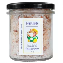 Your Candle - Naturalna sól do kąpieli z olejkami eterycznymi Świąteczny Czas 350 g - Kosmetyki do kąpieli - miniaturka - grafika 1