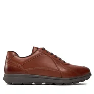 Sneakersy męskie - Sneakersy Geox U Spherica Ec12 U45GRA 00043 C6001 Brązowy - miniaturka - grafika 1