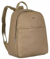 Plecaki - Miejski plecaczek damski ze skóry ekologicznej — David Jones - miniaturka - grafika 1