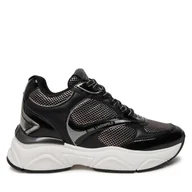 Sneakersy damskie - Sneakersy KARL LAGERFELD KL65724M Czarny - miniaturka - grafika 1