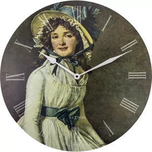 Nextime Zegar ścienny Portrait of Mrs Serizy, 50 cm - Zegary - miniaturka - grafika 1