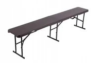 Ławki ogrodowe - Ławka Ława Cateringowa Stół Cateringowy 180Cm#Garden Brown - miniaturka - grafika 1