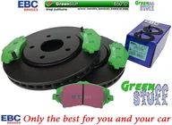 Tarcze hamulcowe - Przednie klocki GreenStuff + tarcze hamulcowe 302mm EBC seria Premium Fiat Freemont -2012 - miniaturka - grafika 1