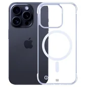 Etui i futerały do telefonów - Etui 3MK Just20g MagCase do Apple iPhone 16 Pro Transparentny - miniaturka - grafika 1