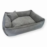 Legowiska dla psów - Legowisko dla psa TEO, 80x60 cm, Grafit - miniaturka - grafika 1