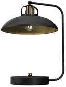 Lampy stojące - Lampka biurkowa Felix MLP8908 elegancka czarna złota - miniaturka - grafika 1