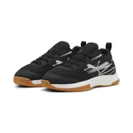 Buty dla dziewczynek - Buty do sportów halowych Varion II PUMA Black Cool Light Gray Gum Beige - miniaturka - grafika 1