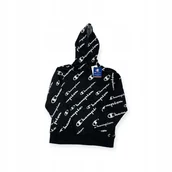 Bluzy damskie - Wciągana bluza chłopięca kaptur Champion M - miniaturka - grafika 1