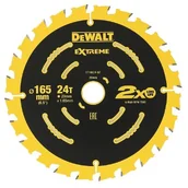 Tarcze do pił - DeWalt DT10624 Tarcza Do Drewna 165mm Extreme 24z - miniaturka - grafika 1