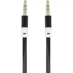 Forever Forever kabel audio jack 3,5mm - jack 3,5mm 1,0 m czarny 8_2231074_20220103134746 - Adaptery i przejściówki - miniaturka - grafika 3