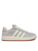 Buty dla dziewczynek - adidas Sneakersy Grand Court 00s JH6179 Szary - miniaturka - grafika 1