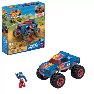 Mega Bloks Mega Construx Hot Wheels Monster Truck As wyścigów HDJ93 - Klocki - miniaturka - grafika 2