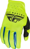 Rękawice motocyklowe - Fly Racing Rękawice Lite dla dorosłych 2023 (Hi-Vis/Czarny, M) - miniaturka - grafika 1