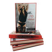 Skarpetki damskie - Pończochy w ozdobnym pudełku w formie kasiążki Calze Ars Amandi wz. 01 - rozm. 1-2 - miniaturka - grafika 1